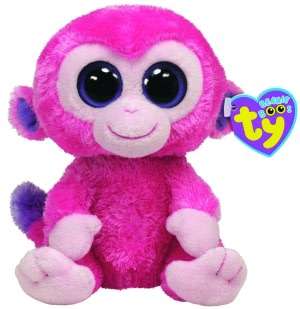   Ty Beanie Boos Plush   Razberry monkey by Ty Inc.