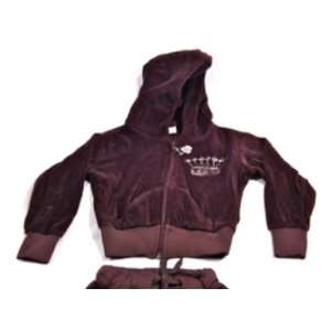    Twinkle Couture Velour Jacket in Brown (6x) 