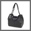 silver gray full grain leather tote model lb 26sg bag features 100 % 