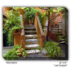  All Weather Art Lost Courtyard Print