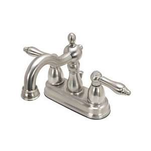  Victorian 38 7068 Satin Nickel Lavatory Vanity Faucet 
