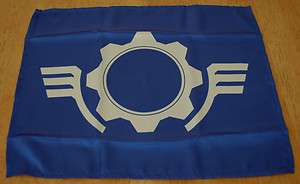 NEW Gears of War 3 COG mini FLAG (15x12) Marcus & Adam Fenix (Blue 