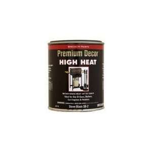  True Value Mfg Company Pd Qt Blk Stove Paint (Pack Of 4 