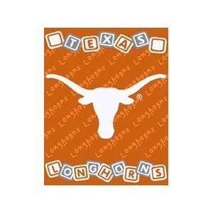 Texas Longhorns NCAA Baby Blanket (Series 044) 