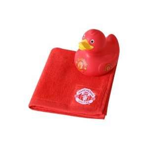   Fc Football Duck and Face Cloth Set Official Bath