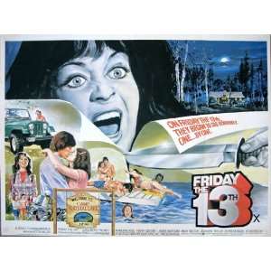  Friday the 13th (1980) 30 x 40 Movie Poster UK Style A 