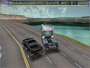 Hard Truck II 2 PC CD 18 wheeler rig road driving game  