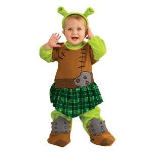  Toddler Princess Fiona Warrior Costume Size 2 4T 