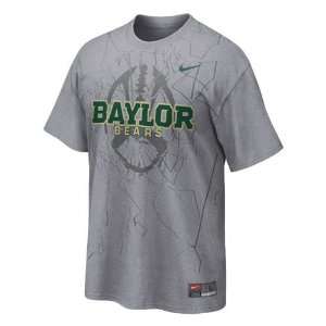 Baylor Bears NCAA Practice T Shirt (Gray) Sports 