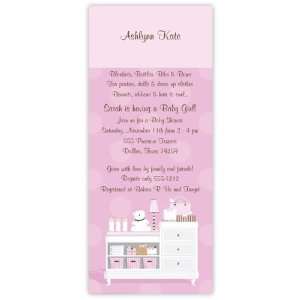  Girl Baby Shower Invitations   Darling Pink Invitation 