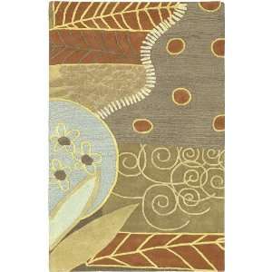 Artist Studio 100% Wool Brown 9 x 13 Area Rug