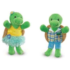  Turtle Puppet Island Finger Puppets Set of 2 Toys & Games