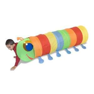   Melissa & Doug 6201 Happy Giddy Play Tunnel + Free Gift Toys & Games