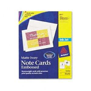  Avery 8317   Printable Embossed Cards, 4 1/4 x 5 1/2 