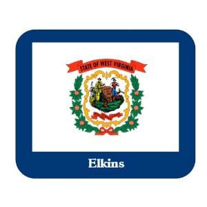   US State Flag   Elkins, West Virginia (WV) Mouse Pad 