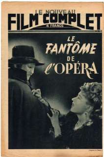   ,Claude Rains, THE PHANTOM OF THE OPERA, Film complet Magazine, 1947