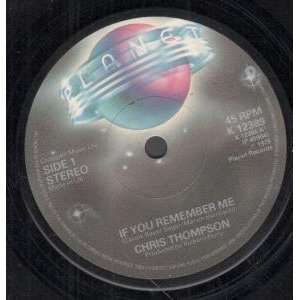   REMEMBER ME 7 INCH (7 VINYL 45) UK PLANET 1979 CHRIS THOMPSON Music