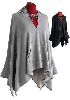  Tart French Terry Hooded Poncho Clothing