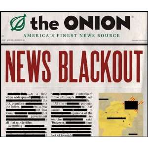  The Onion News Blackout 2012 Desk Calendar Office 