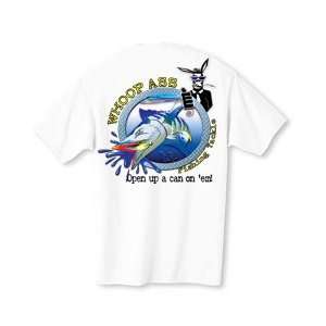  WhoopAss Wahoo T shirt White   XXXL