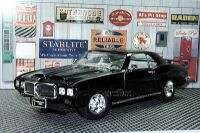 1969 Pontiac FireBird Trans AM Diecast 1/18 Black New  