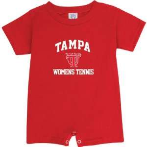 Tampa Spartans Red Womens Tennis Arch Baby Romper Sports 