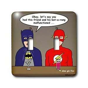 Rich Diesslins Funny General Cartoons   Super Hero Parody with Batman 