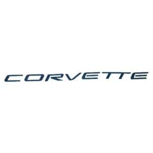  1997 2004 Corvette Acrylic Rear Lettering Kit Red 
