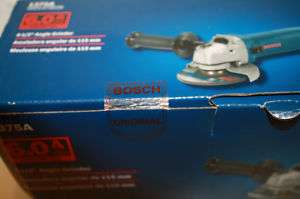 Bosch 1375A 4 1/2 6 Amp Small Angle Grinder  