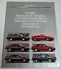 Mazda 1988 Cars & Trucks Sales Brochure w/ Letter