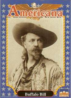 1992 AMERICANA Historic Card #102    BUFFALO BILL CODY  