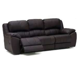  Benson Leather Sofa Recliner by Palliser   Tulsa Bean 
