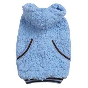   Polyester Snowbaby Dog Hoodie, Large, 20 Inch, Blue