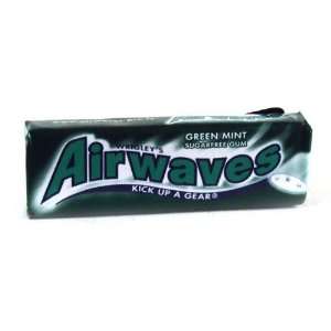 Wrigleys Airwaves Green Mint Gum 10 Pieces 20g  Grocery 