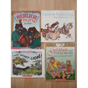   Goldilocks and the Three Bears ~ Berlioz the Bear) Jan Brett Books