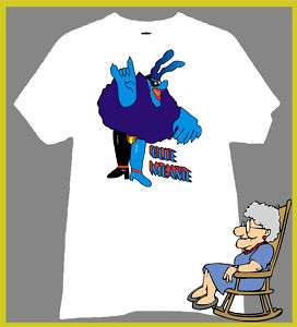 BEATLES T SHIRT YELLOW SUBMARINE WICKED BLUE MEANIE  