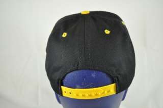 WU TANG BRAND BLACK AND YELLOW WUTANG SNAPBACK CAP(HAT10)  