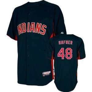 com Travis Hafner Jersey Youth Majestic Navy/Scarlet Authentic Cool 