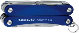 Specifications Leatherman 831201 Blue ES4 Squirt with Scissors