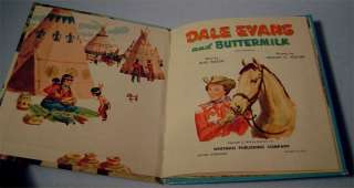 DALE EVANS and BUTTERMILK 1956 Tell A Tale Book  