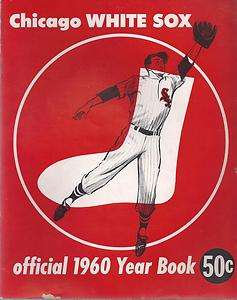 1960 Chicago White Sox Baseball Yearbook EX  