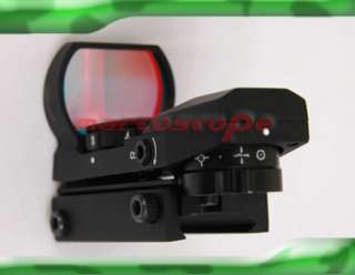 33mm Red Green Dot 4 Reticle Reflex Scope Sight  