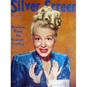  BETTY HUTTON September 1947 Silver Screen magazine Silver 