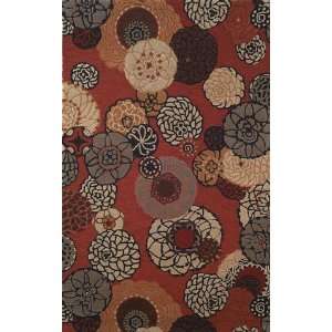   Seville Disco Terra Cotta 9629 24 42 X 66 Area Rug