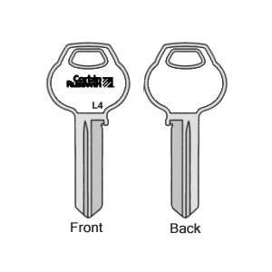Russwin 981 6PIN 10 N/A 981 Blank Key for 6 Pin Cylinder from the 981 