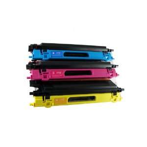  3 Pack Cyan Magenta Yellow TN 115 Laser Toner Cartridge 