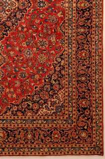 Large Area Rugs Handmade Persian Wool Kashan 10 x 13  