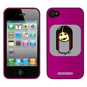  Smiley World Goth on AT&T iPhone 4 Case by Coveroo  
