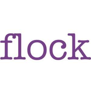  flock Giant Word Wall Sticker