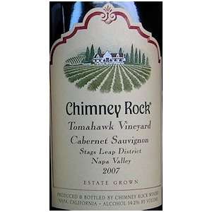 2007 Chimney Rock Tomahawk Vineyard Cabernet Sauvignon 